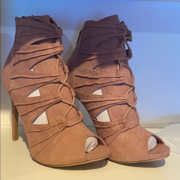 Shoe dazzle pink high heels - Picture 3 of 5